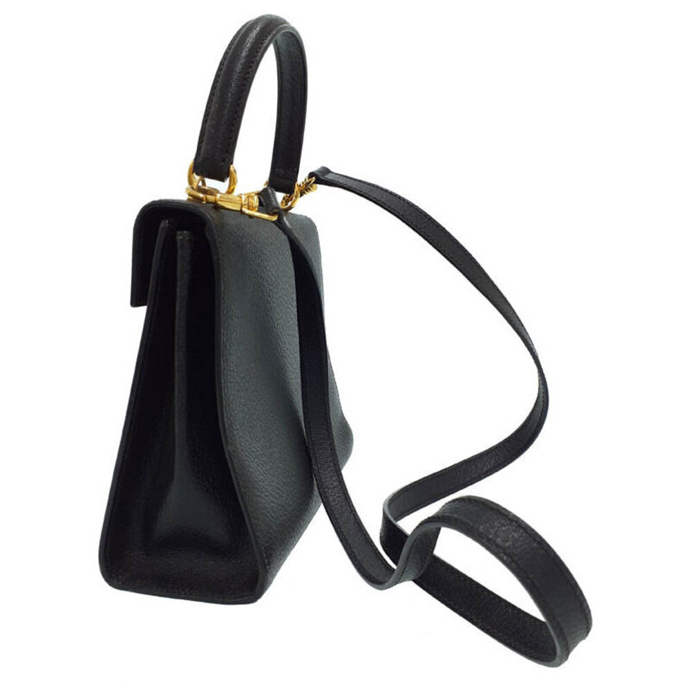 Gucci top 2way handle Lock Black Lady